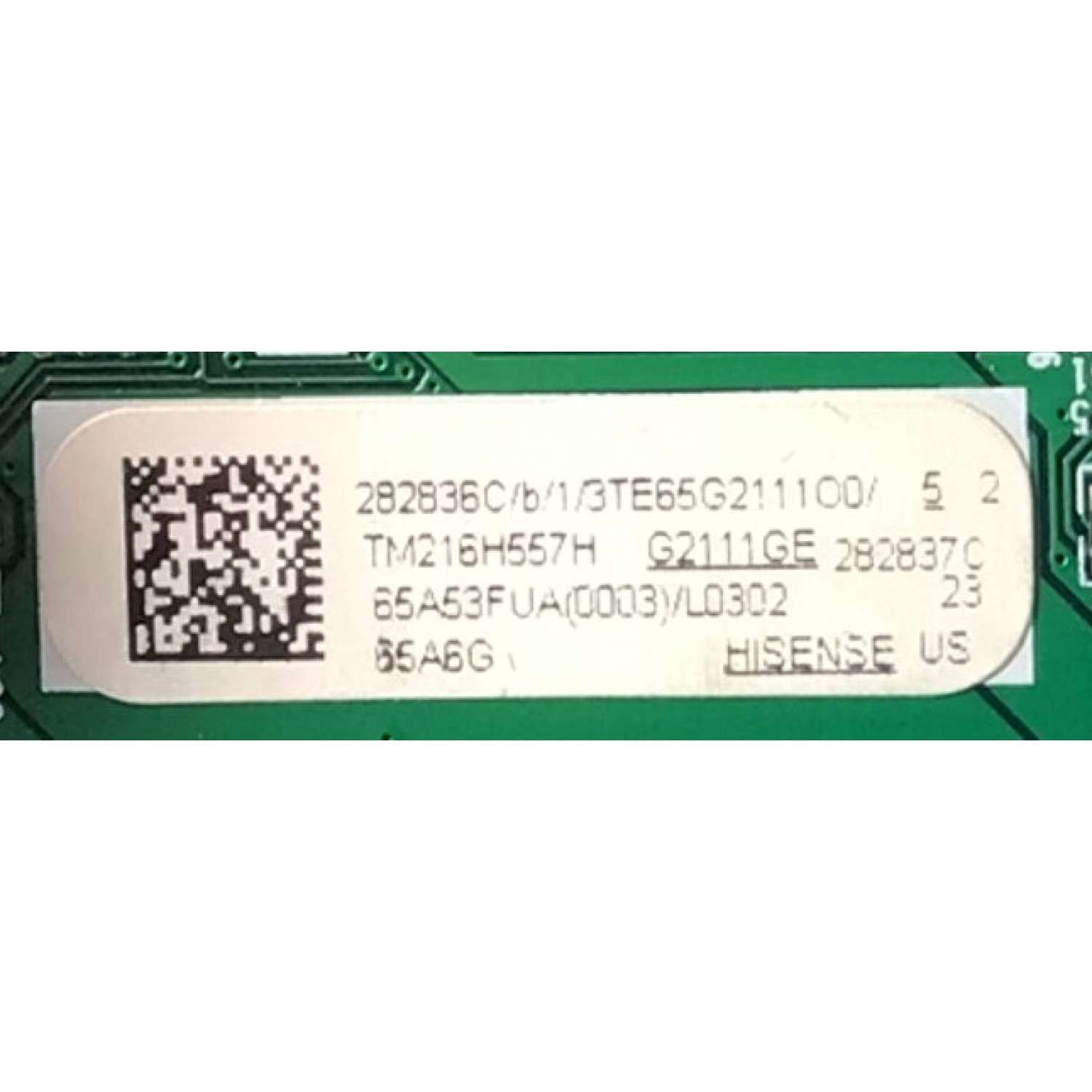 KIT DE TARJETAS PARA TV HISENSE / MAIN 282836 / RSAG7.820.10638/ROH / 65A53FUA(0003) / 282837 / FUENTE 290739 / RSAG7.820.9999/ROH / T-CON 291479 / RSAG7.820.11117/ROH / 293768 / DISPLAY HV650QUB-F70 / PANEL HD650Y1U72-T0L2 / MODELO 65A6G 65A53FUA - Imagen 2